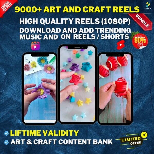 Art and craft reels bundle